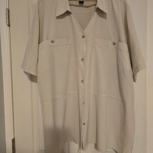 Elegant Cream Blouse